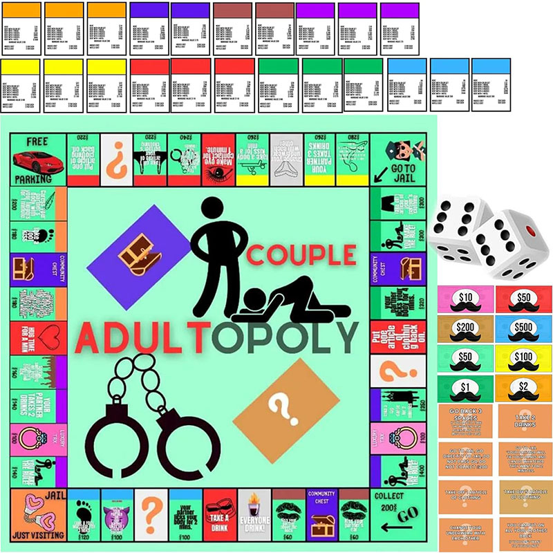 Board Game Monopoly - 1 مجموعة الكبار زوجين لعبة احتكار