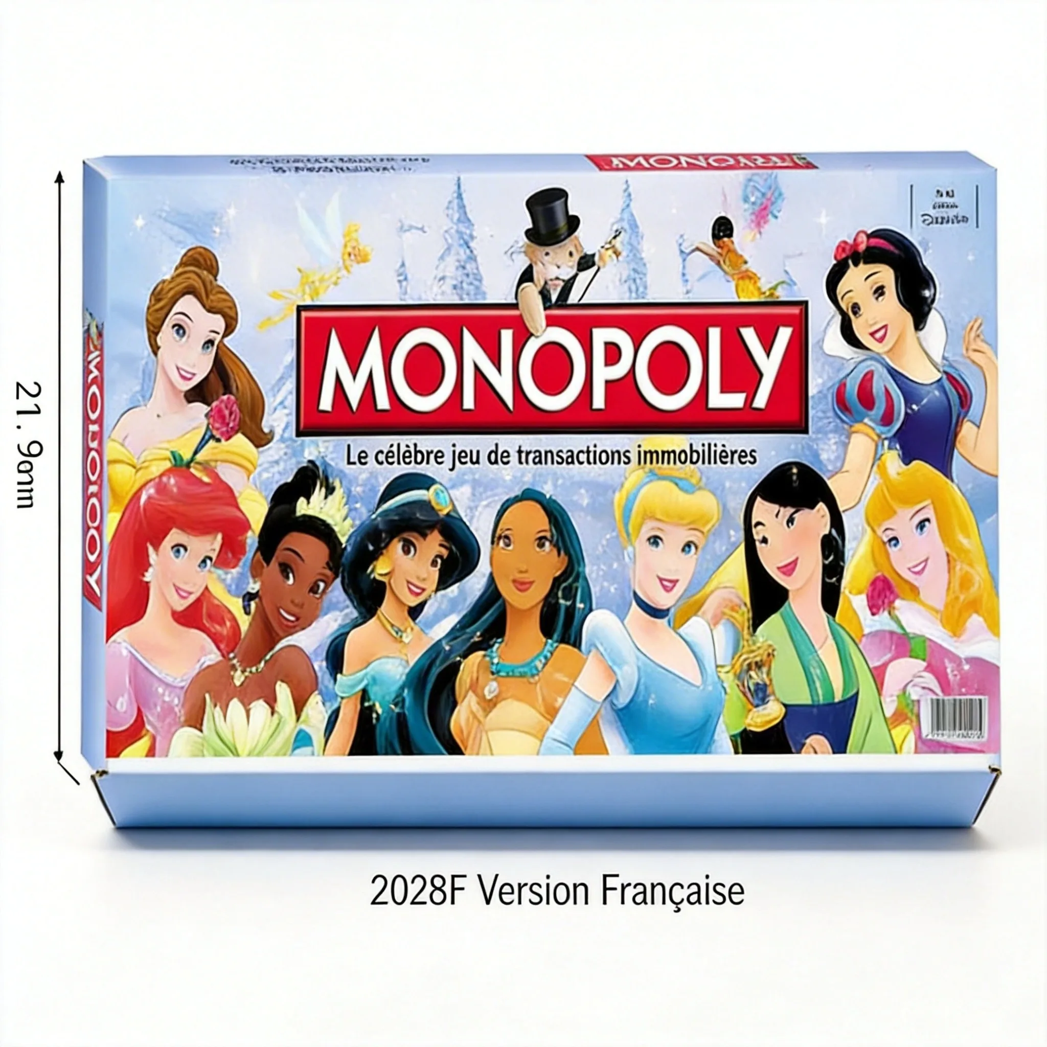 Board Game Monopoly - مونوبولي: الأميرات من ديزني - إصدار