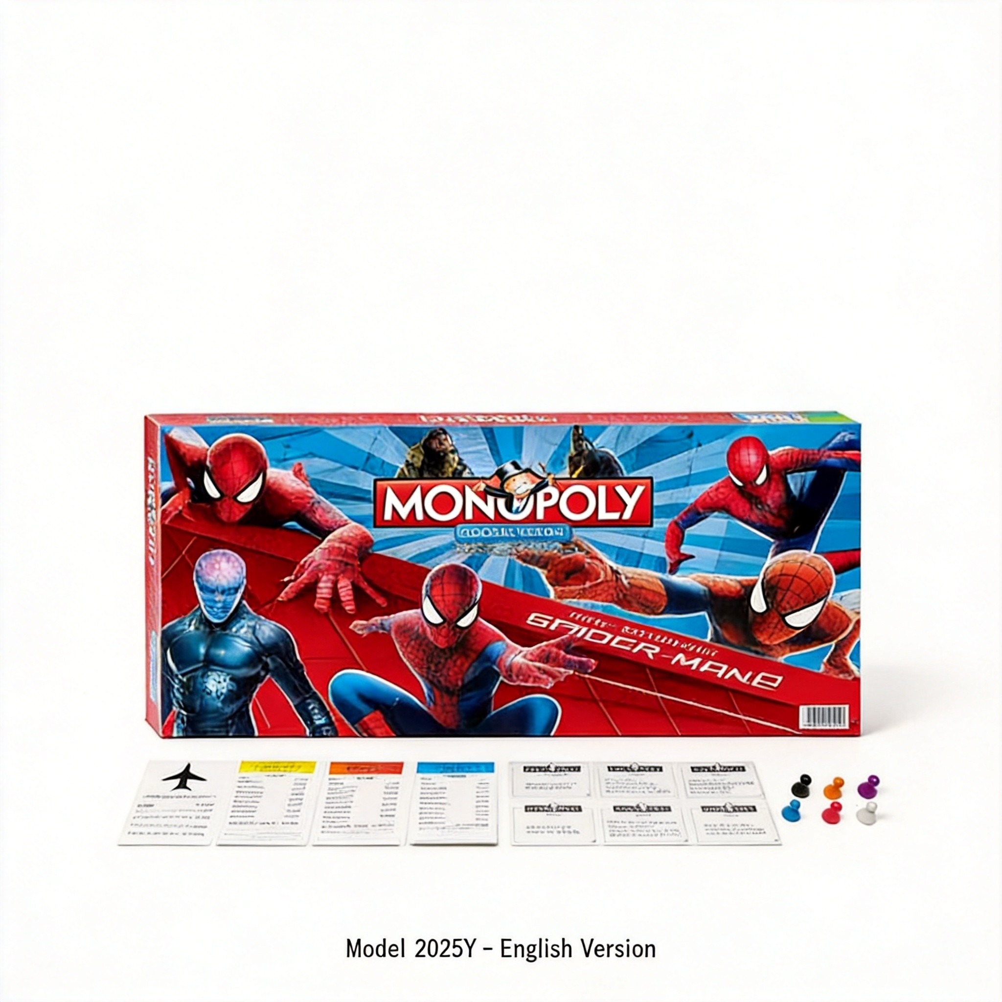Board Game Monopoly - لعبة سبايدر مان مونوبولي - اختيار