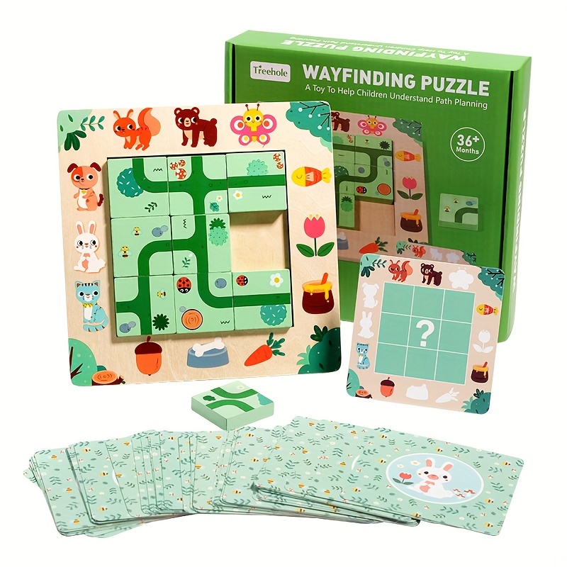 Board Game Qwirkle - ألغاز خشبية للعثور على الطريق، ألعاب