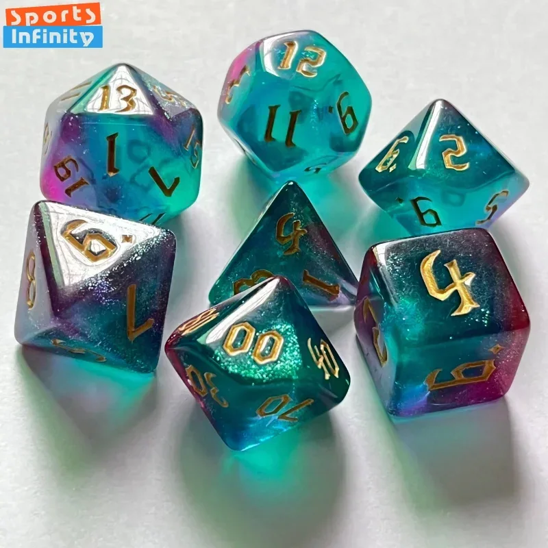 7 قطعة/المجموعة مزدوجة الألوان - مراجعة Board Game Font وسعره