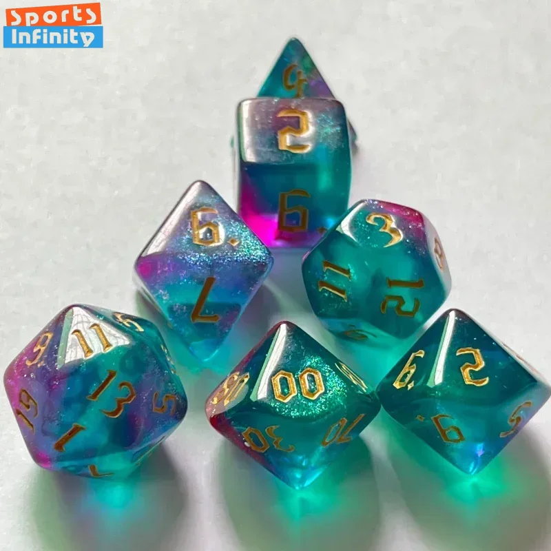 7 قطعة/المجموعة مزدوجة الألوان - مراجعة Board Game Font وسعره