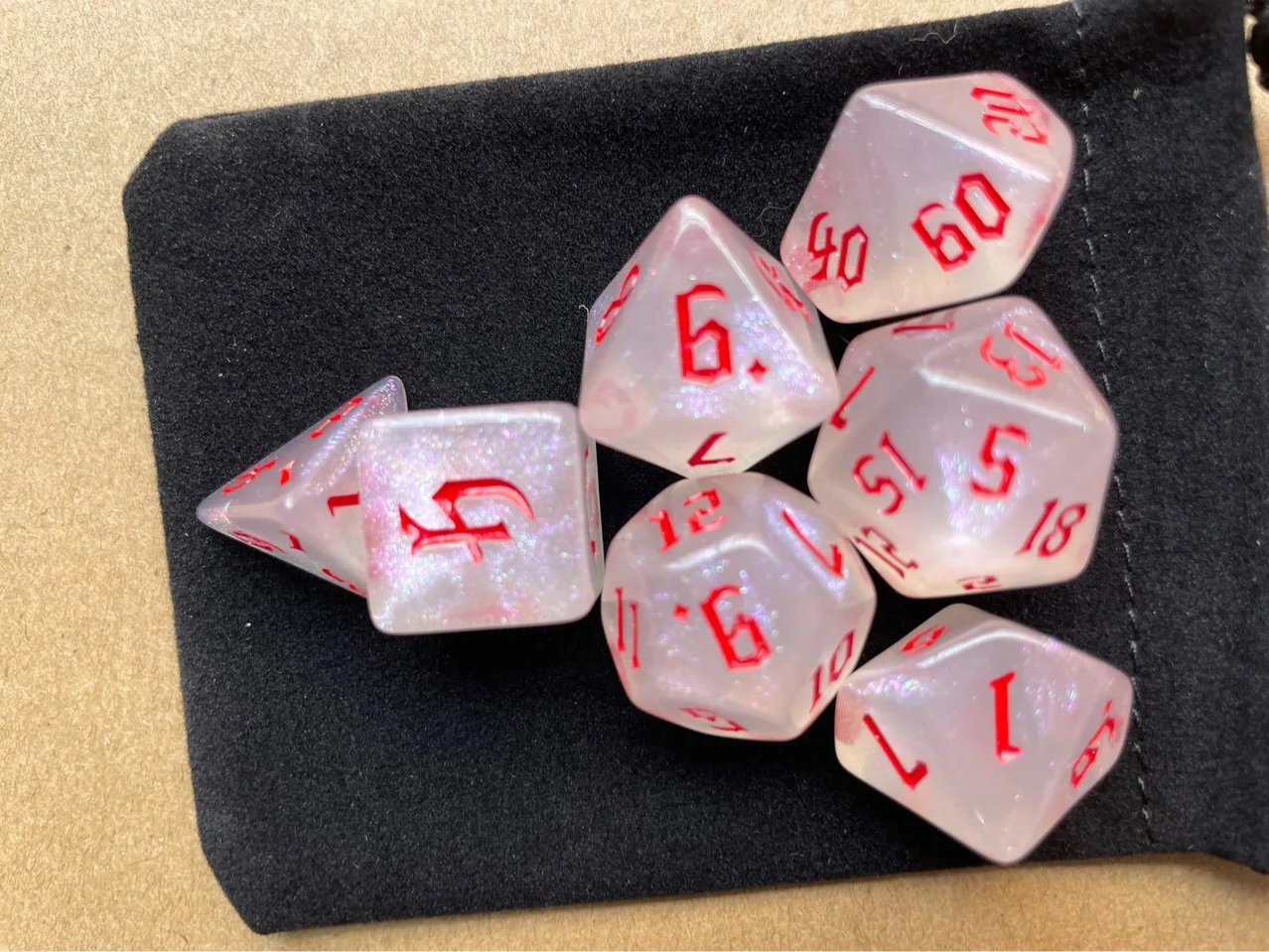 7 قطعة مجموعة جديدة بريق الذهب - مراجعة Board Game Font وسعره
