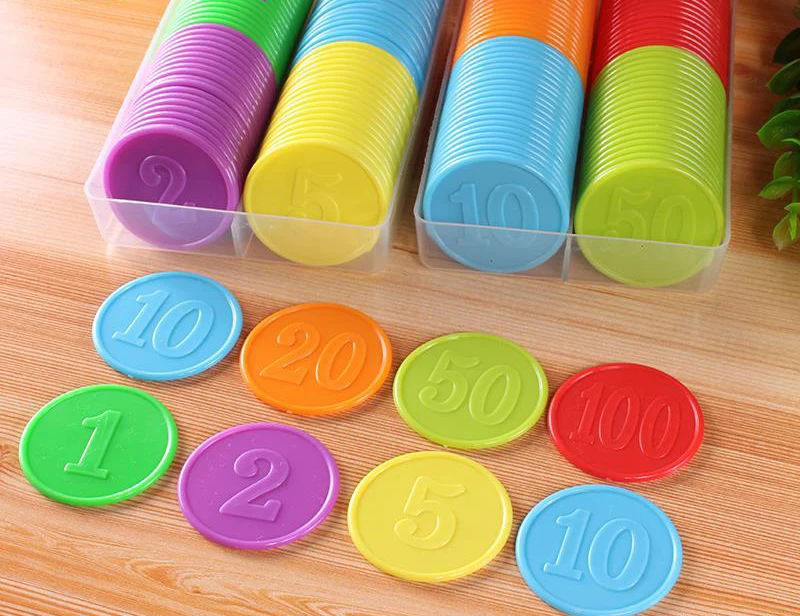 80 قطعة من العملات البلاستيكية - مراجعة Board Game Sequence وسعره
