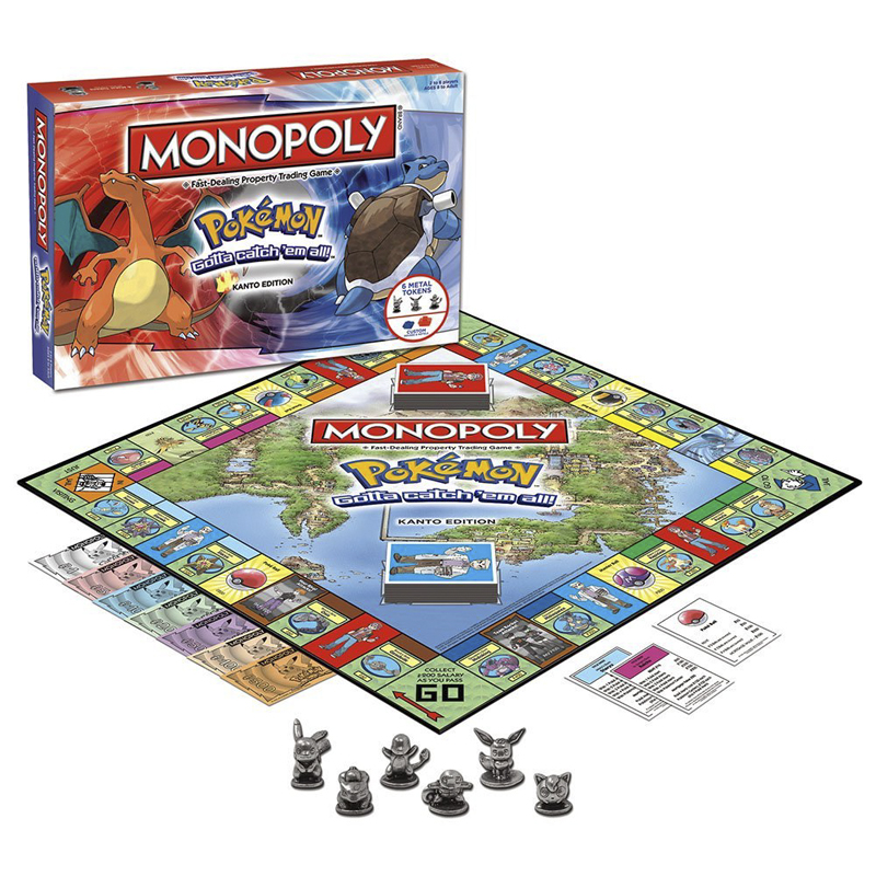 MONOPOLY بوكيمون مجلس أرواق لع - مراجعة Board Game Monopoly وسعره
