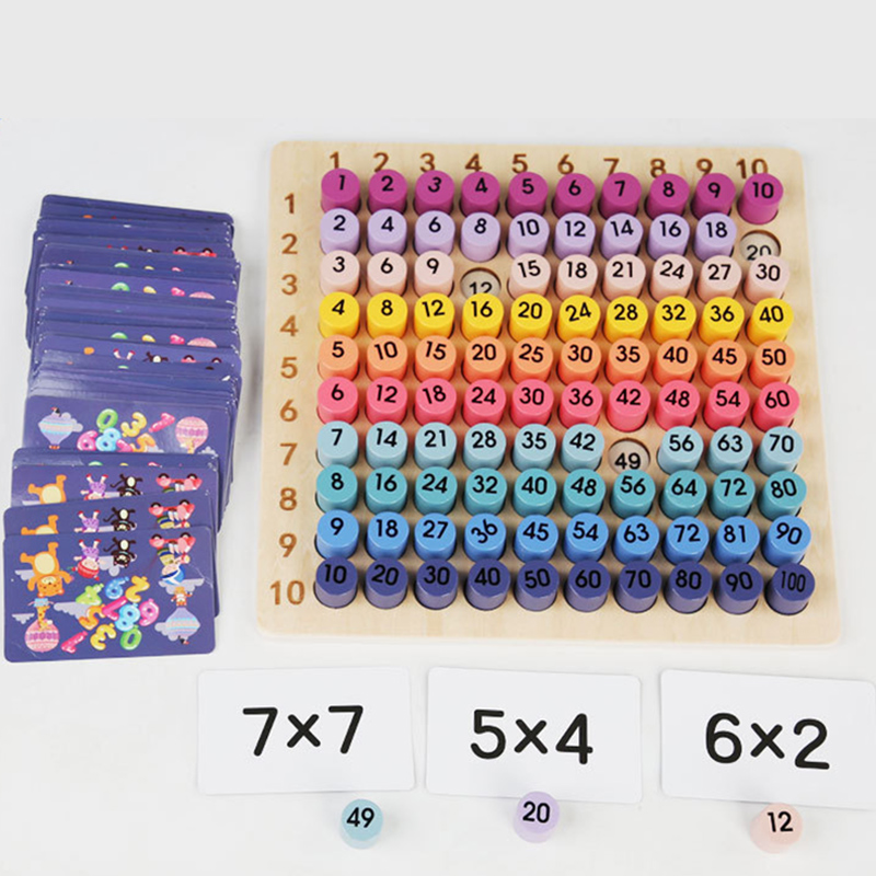 لوحة الضرب مونتيسوري 99، وسيلة - مراجعة Board Game Land وسعره