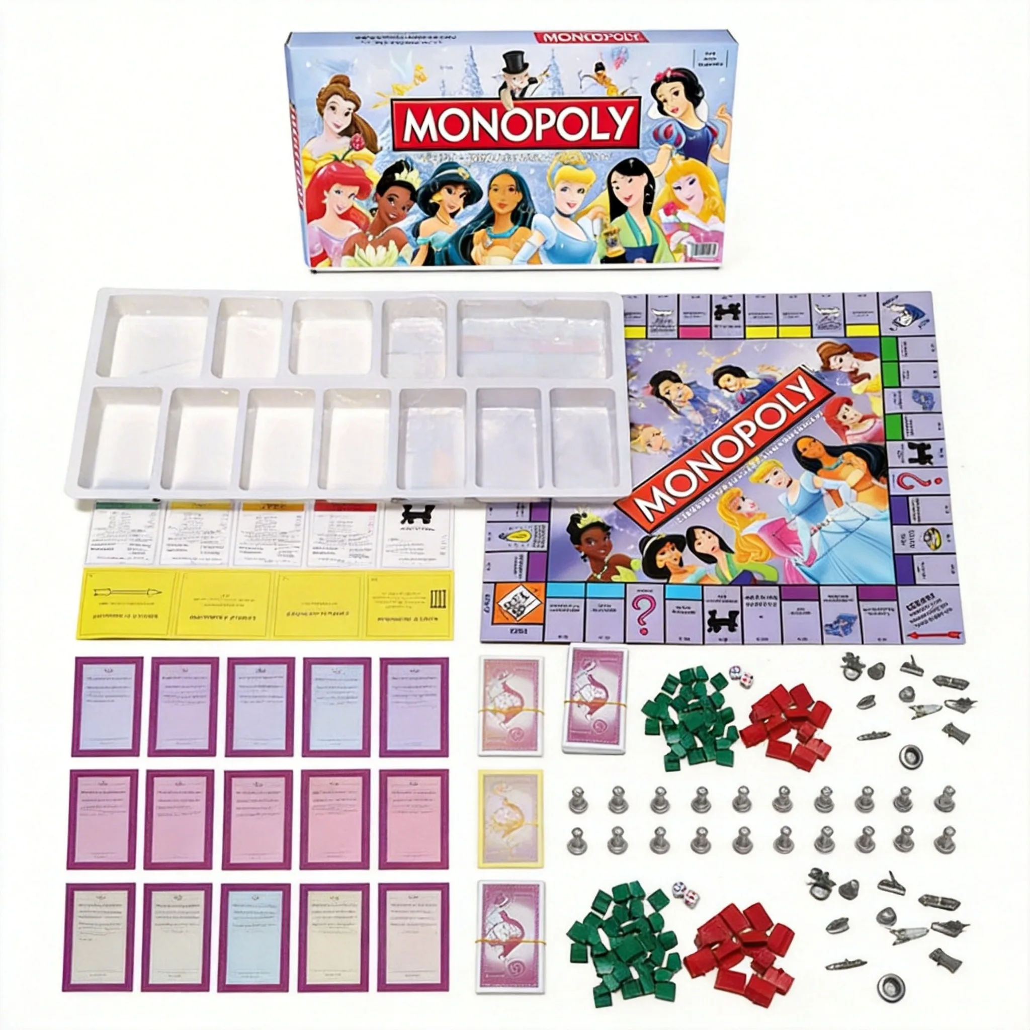 مونوبولي: الأميرات من ديزني -  - مراجعة Board Game Monopoly وسعره