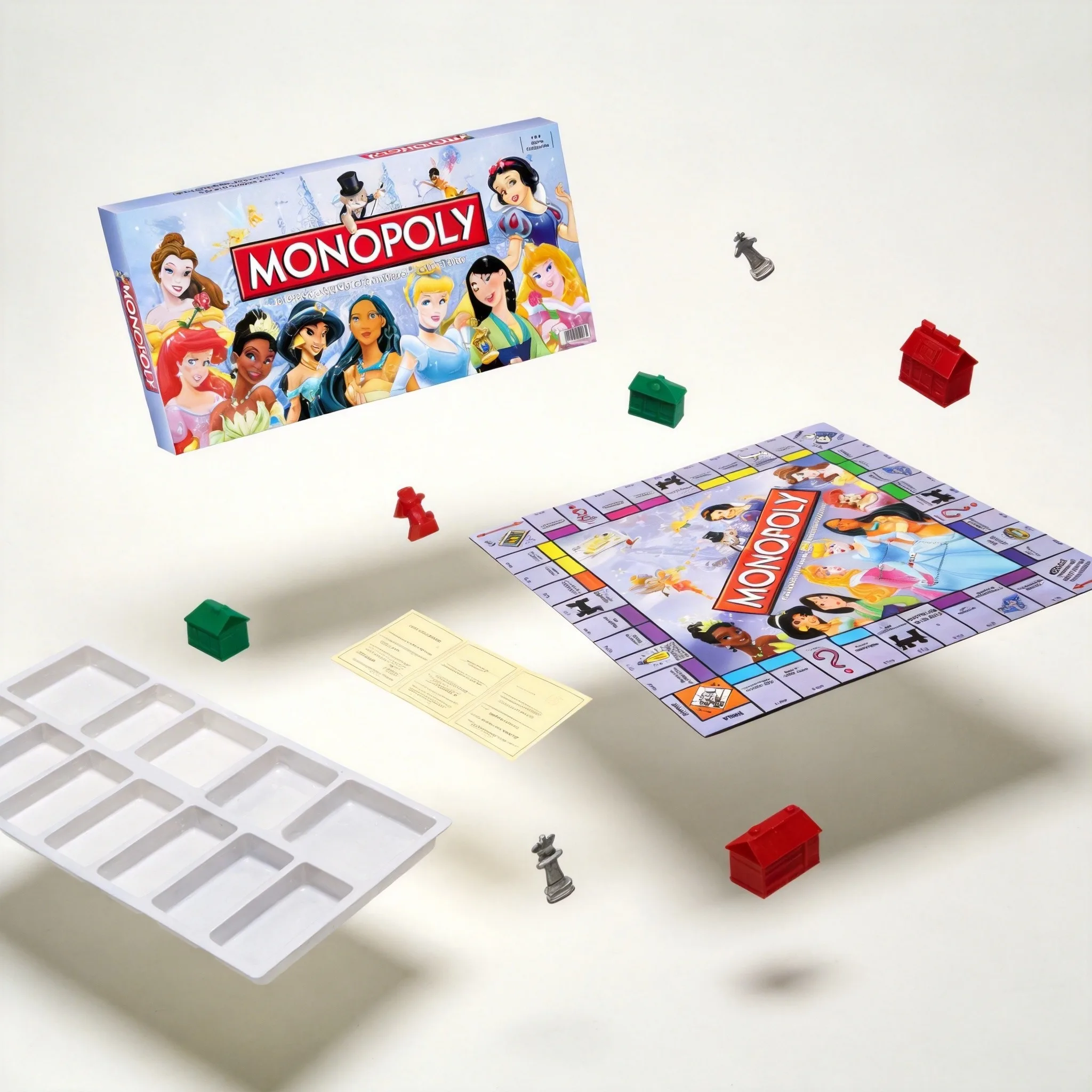 مونوبولي: الأميرات من ديزني -  - مراجعة Board Game Monopoly وسعره