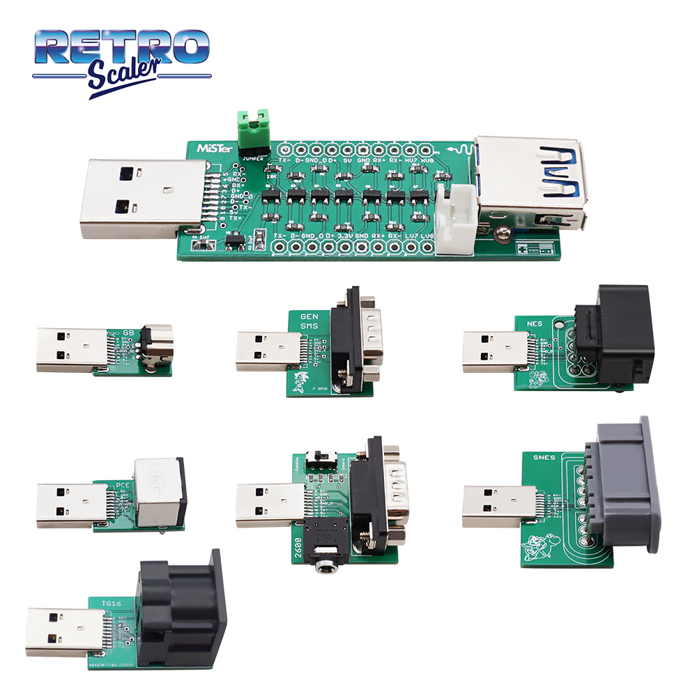 RetroScaler USB 3.0 SNAC تحكم  - مراجعة Board Game Io وسعره