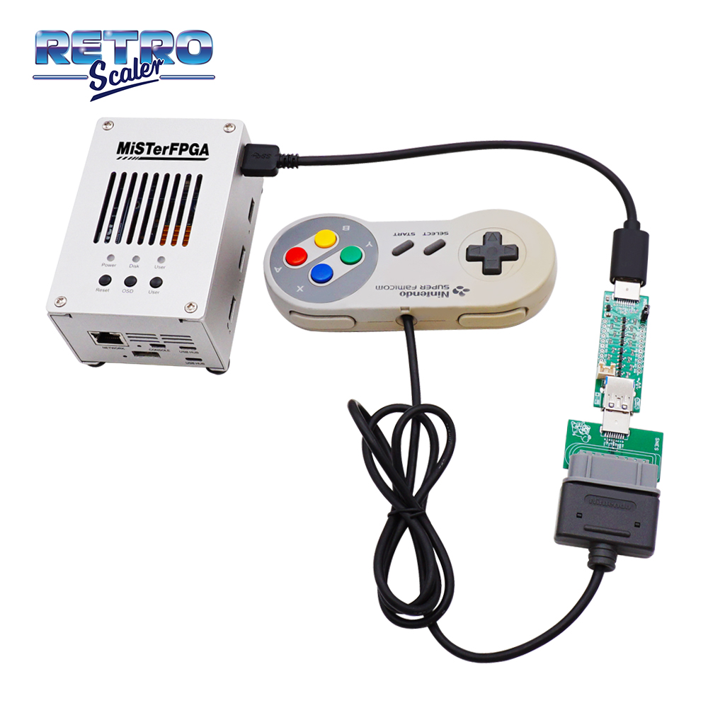 RetroScaler USB 3.0 SNAC تحكم  - مراجعة Board Game Io وسعره