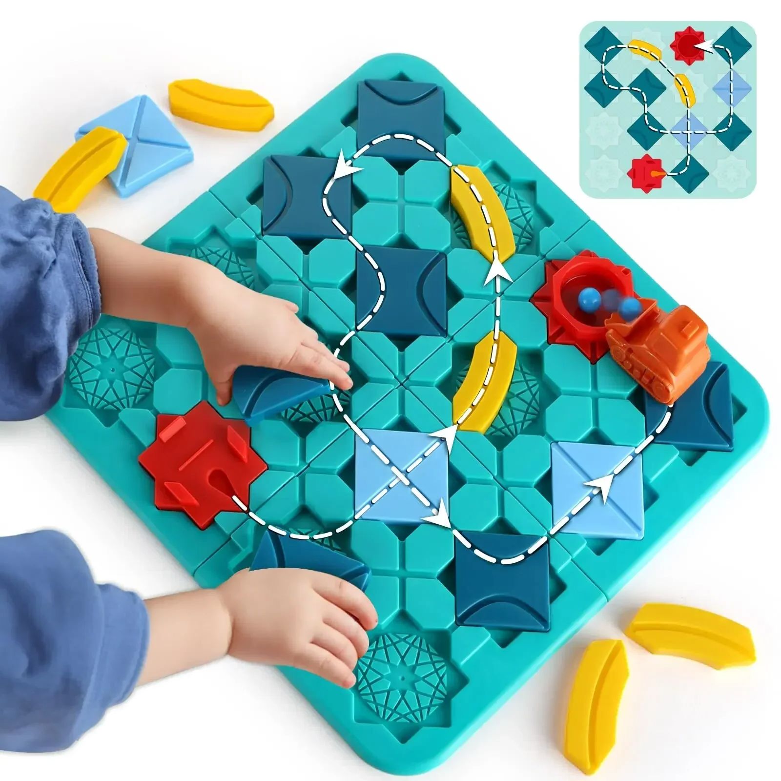 لعبة Road Maze Montessori Logi - مراجعة Board Game Qwirkle وسعره