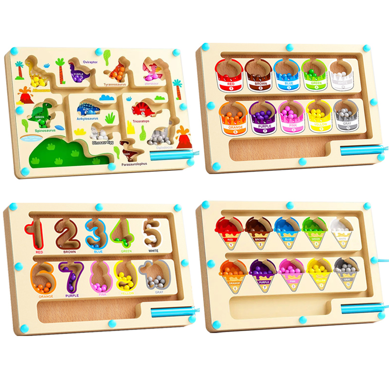 لون وأرقام مغناطيسي متاهة ألعا - مراجعة Board Game Qwirkle وسعره
