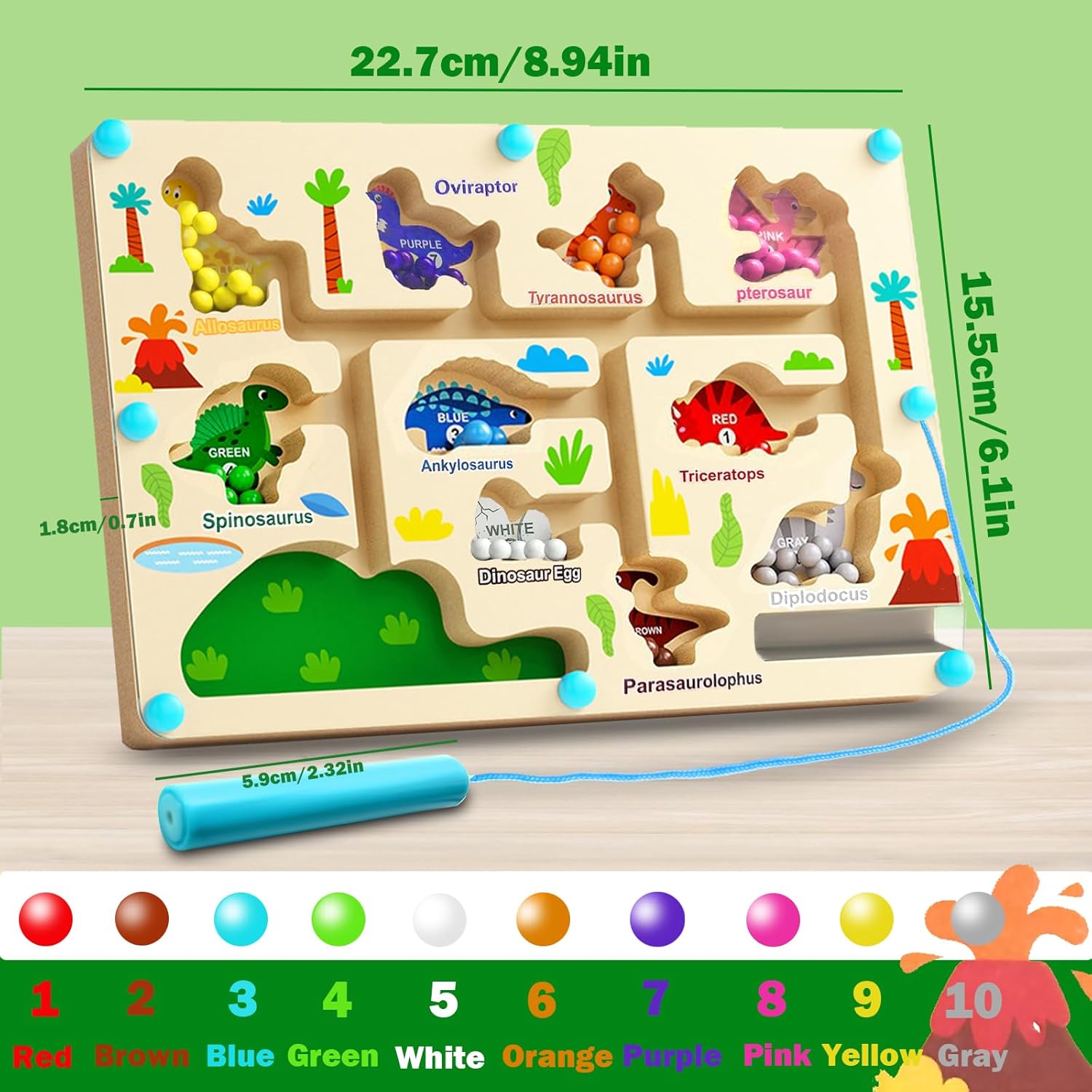 لون وأرقام مغناطيسي متاهة ألعا - مراجعة Board Game Qwirkle وسعره
