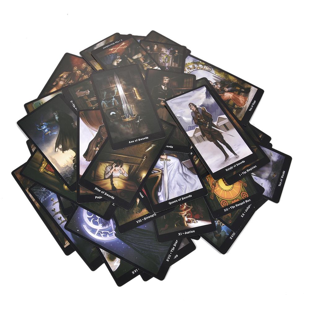 بطاقات التارو Steampunk التارو - مراجعة Board Game Land وسعره
