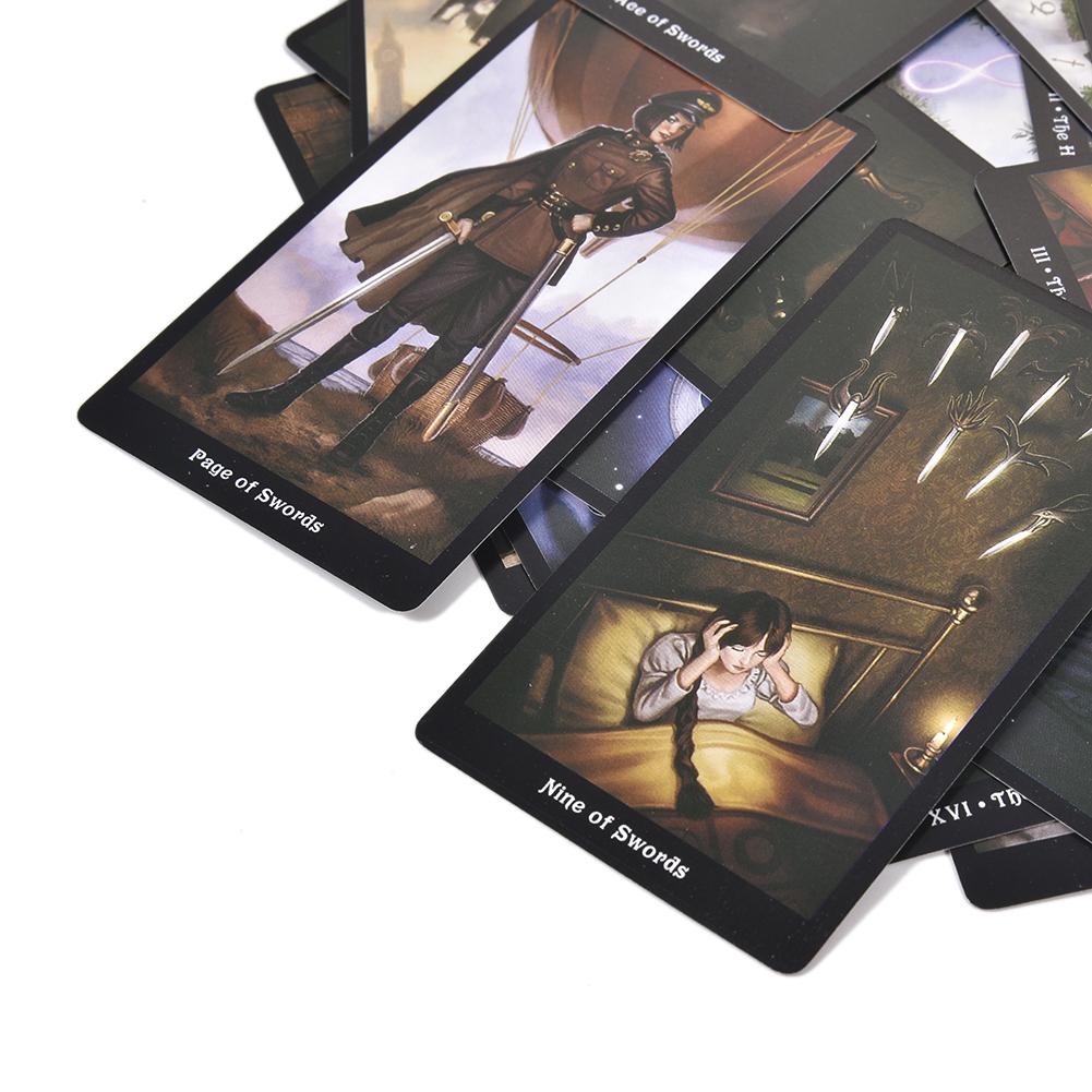 بطاقات التارو Steampunk التارو - مراجعة Board Game Land وسعره