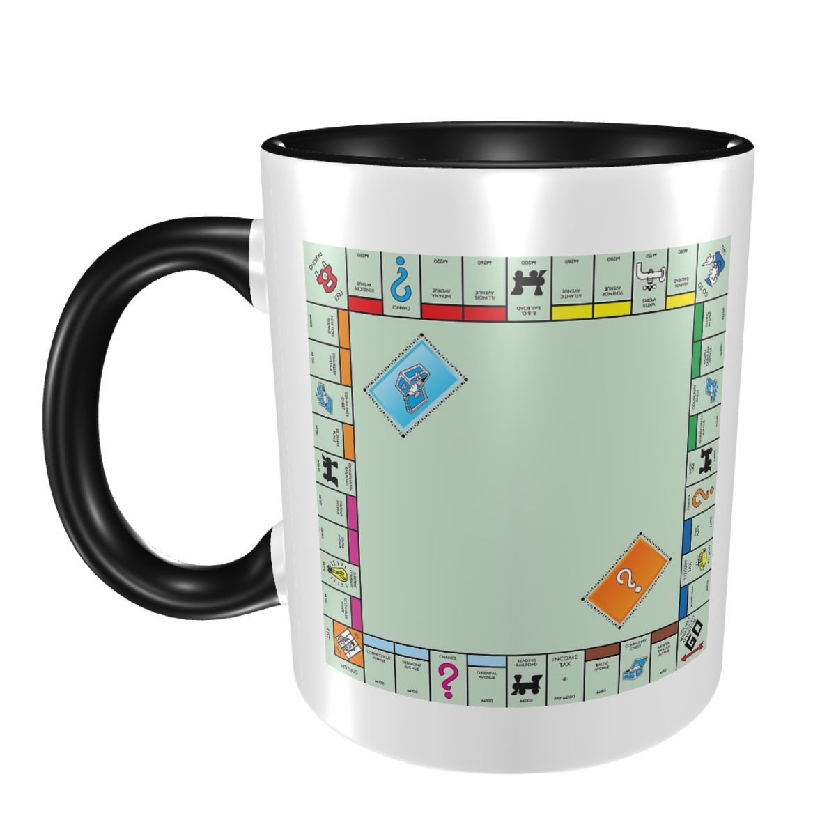كوب لعبة لوح احتكار، أكواب قهو - مراجعة Board Game Monopoly وسعره