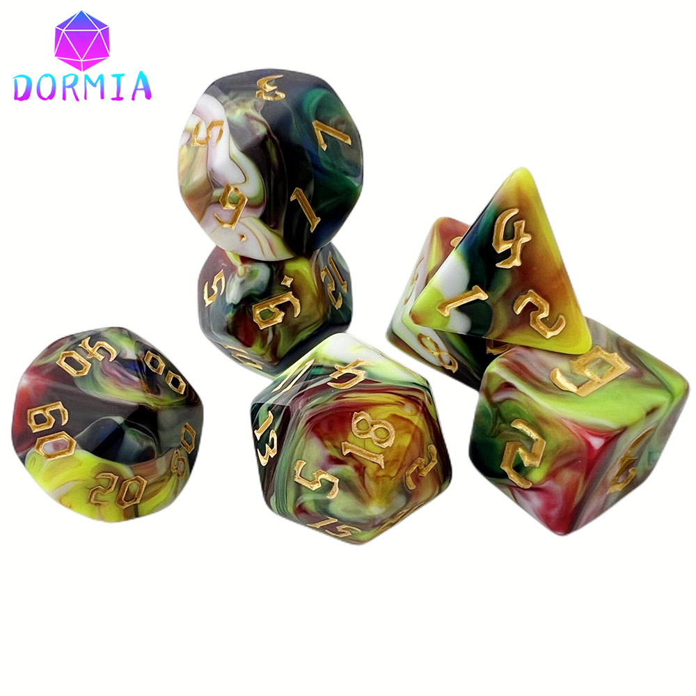 مكعبات DND لخلط الألوان، مكعبا - مراجعة Board Game Font وسعره