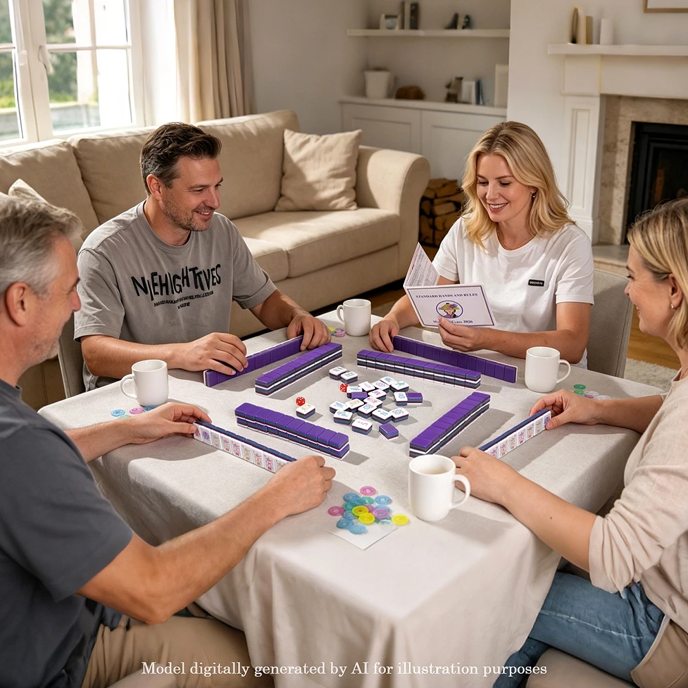 مجموعات ماجونج أمريكية قابلة ل - مراجعة Board Game Mahjong وسعره