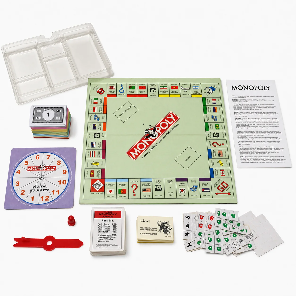 لعبة مونوبولي الكلاسيكية، لعبة - مراجعة Board Game Monopoly وسعره