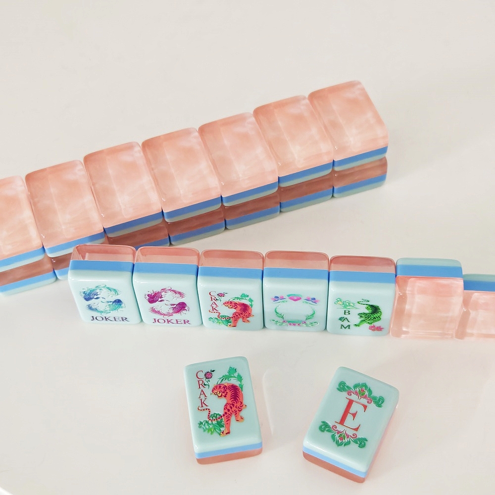 مجموعة ماجونغ أمريكية جديدة ور - مراجعة Board Game Mahjong وسعره