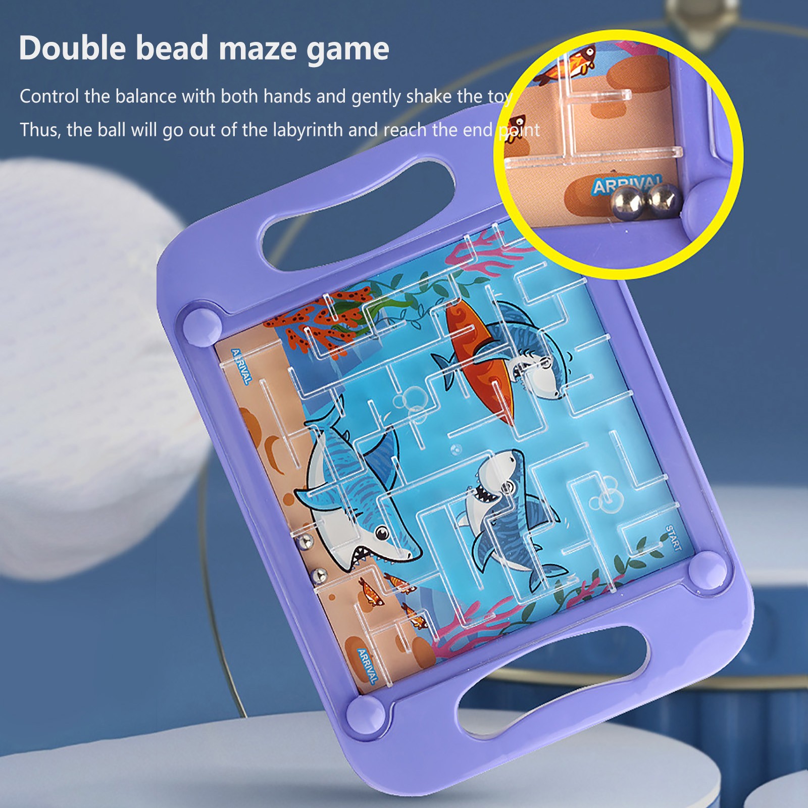 كرة توازن متاهة ثلاثية الأبعاد - مراجعة Board Game Qwirkle وسعره