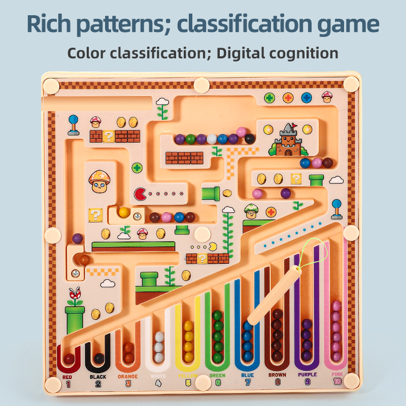 لعبة المتاهة المغناطيسية ولوحة - مراجعة Board Game Qwirkle وسعره