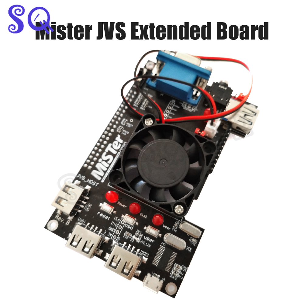 لوحة توسيع MSTer FPGA ، MiSTer - مراجعة Board Game Io وسعره