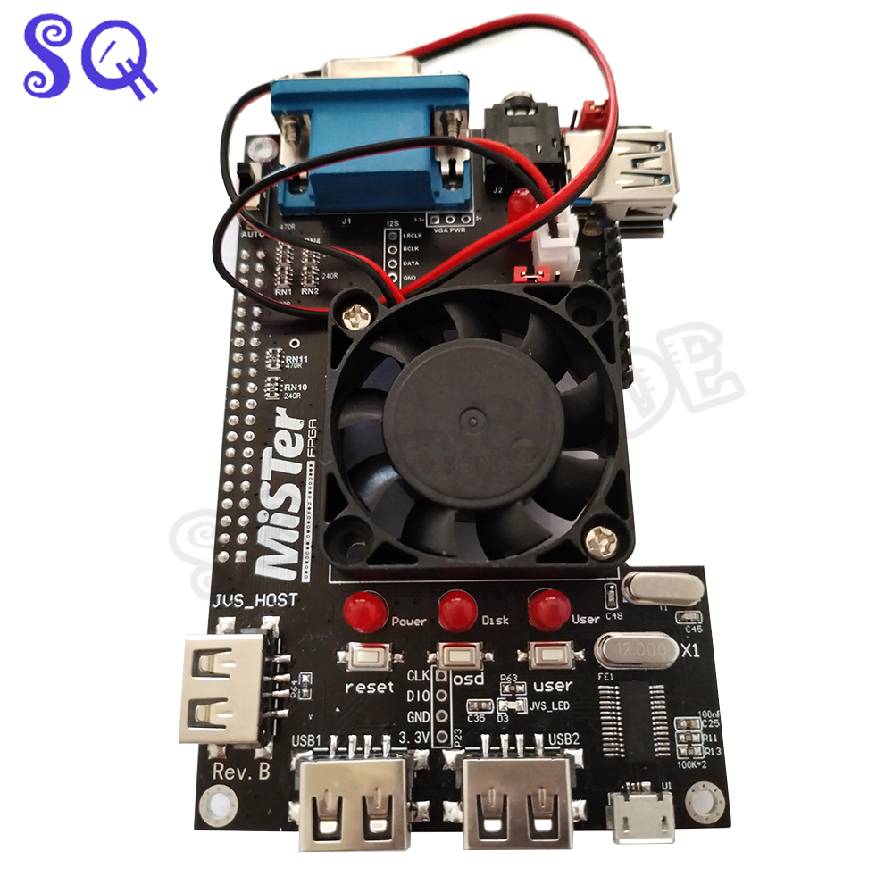 لوحة توسيع MSTer FPGA ، MiSTer - مراجعة Board Game Io وسعره